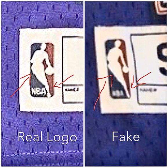 Kobe Bryant Authentic vs. Fake Adidas Jersey - Picture 8 of 8